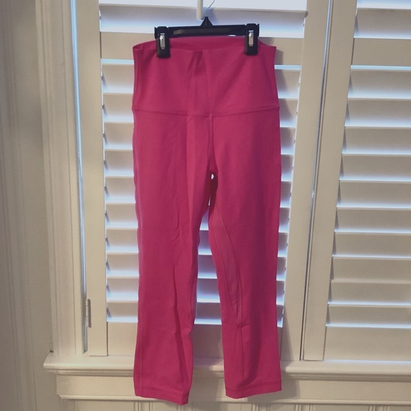 COPY - *SONIC PINK* LULULEMON LEGGINGS NWOT - Picture 1 of 5